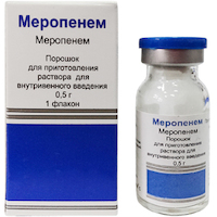 Meropenem    -  2